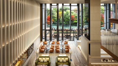 orange lobby