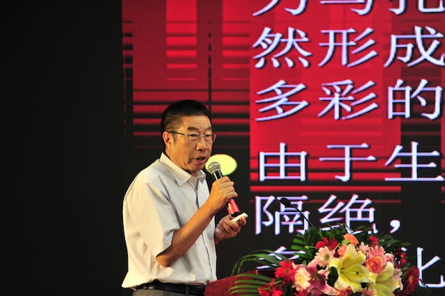 魏小安在分论坛2现场 中新社李克 摄