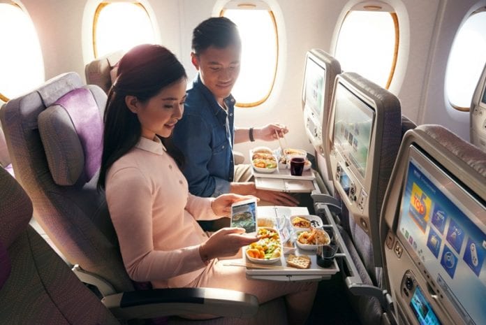 3 阿联酋航空经济舱机上餐食