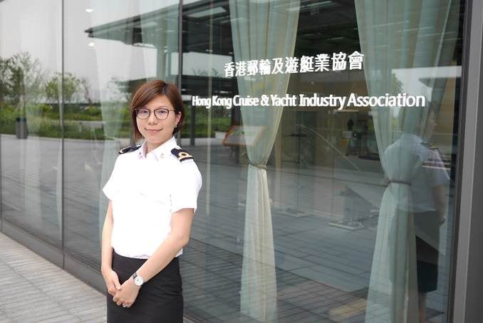 香港邮轮及游艇业协会执行董事杨梓呈