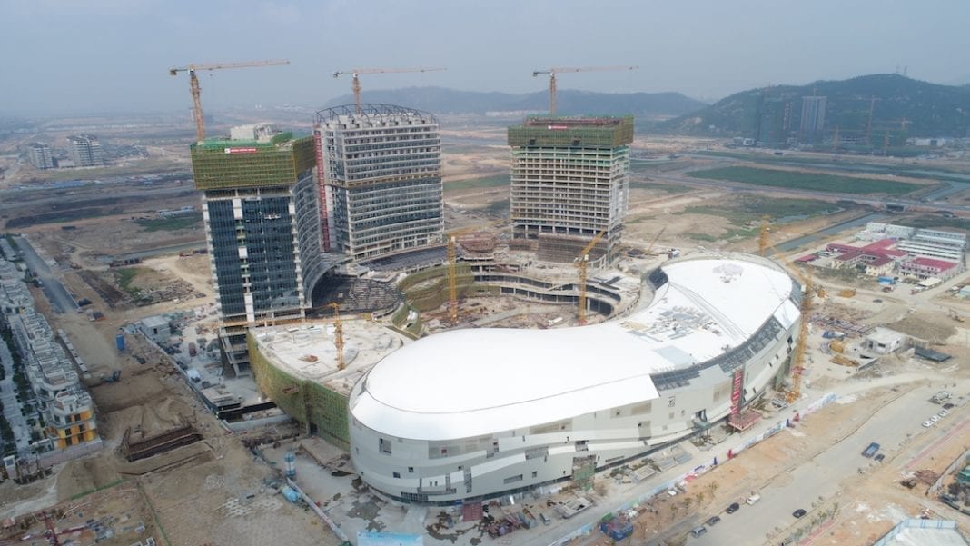 丽新横琴创新方宣传“都会娱乐” 预计2019年上半年开幕