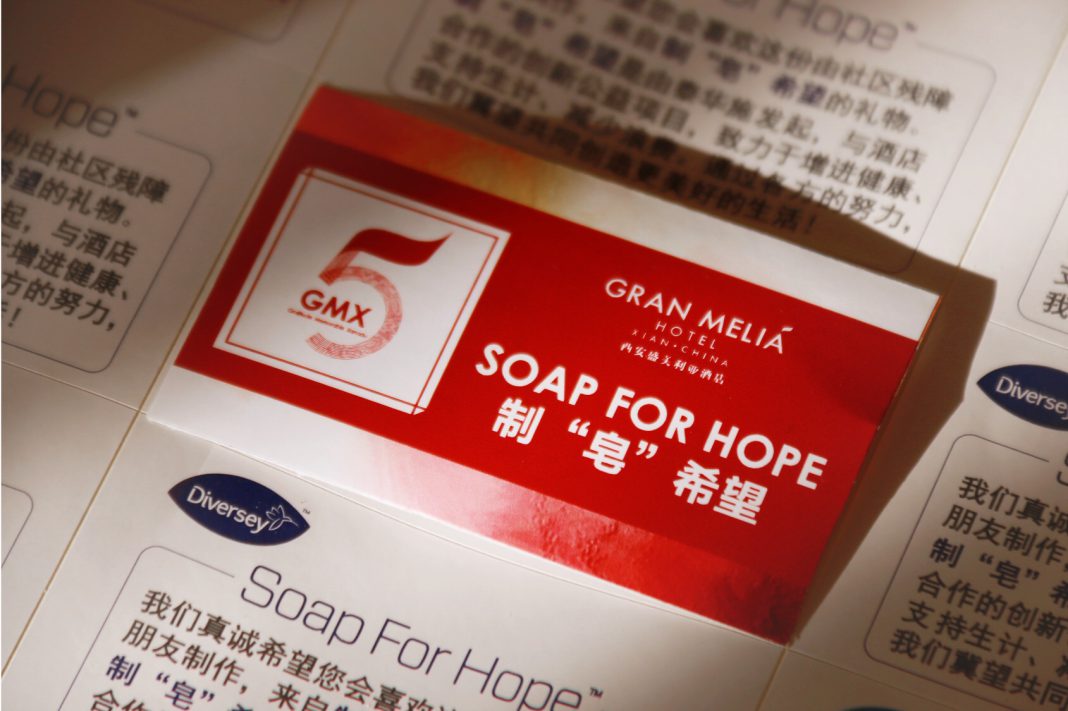 美利亚酒店集团制“皂”希望公益项目正式落地中国