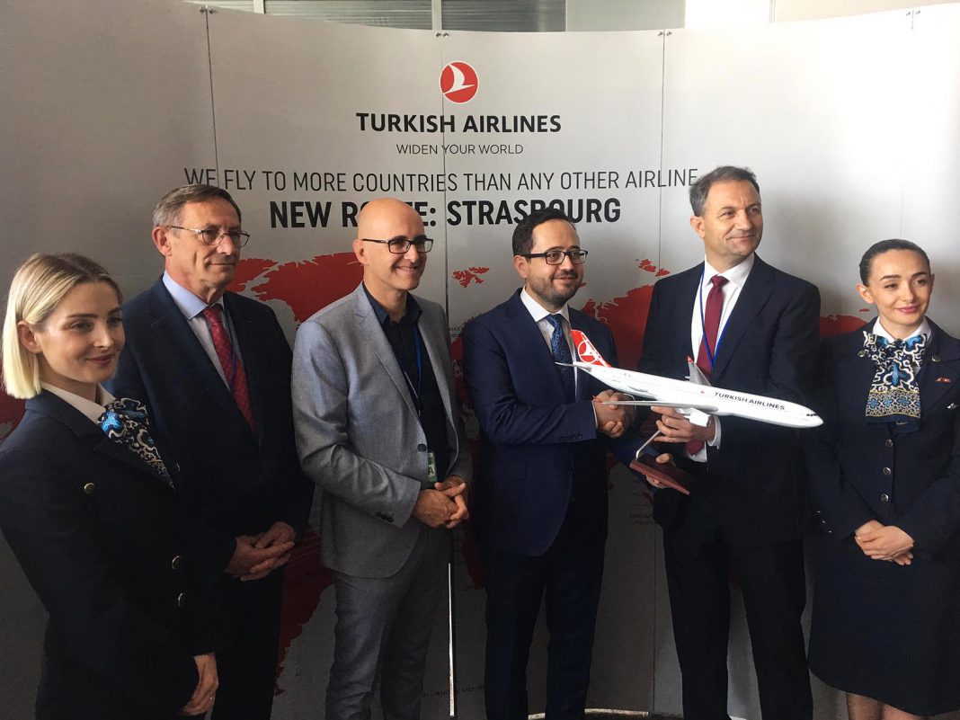 土耳其航空开通法国斯特拉斯堡航线