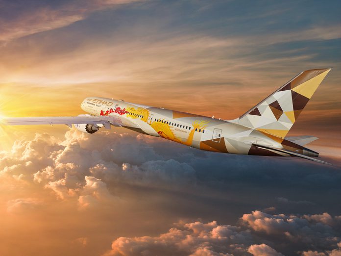 阿提哈德航空波音787