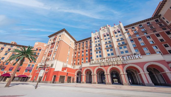 环球影城大酒店外观