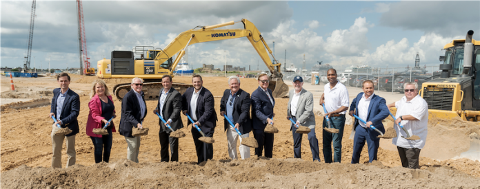 皇家加勒比在美国加尔维斯顿港的新游轮码头正式开建