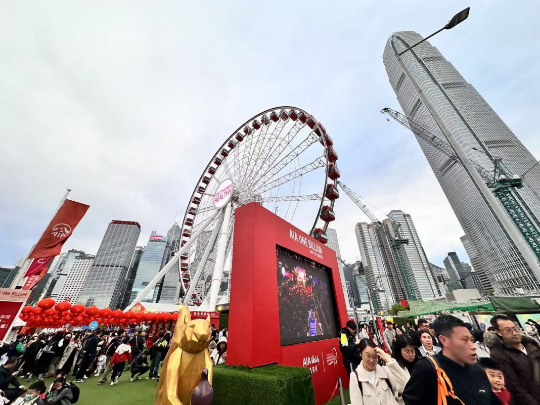香港春节黄金周入境旅客达140万人次