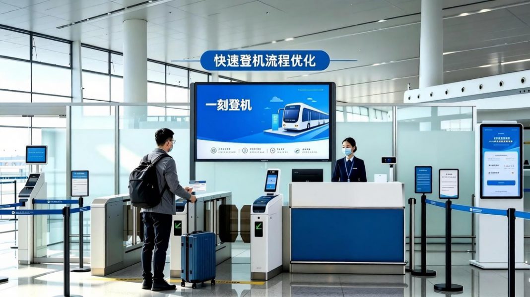 首都机场推出部分航班“一刻登机”服务
