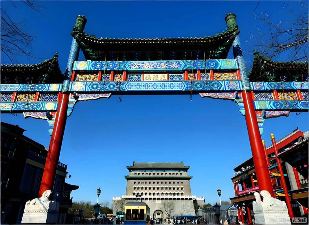 北京正阳门时隔6年重新开放 可登城楼喝咖啡赏中轴