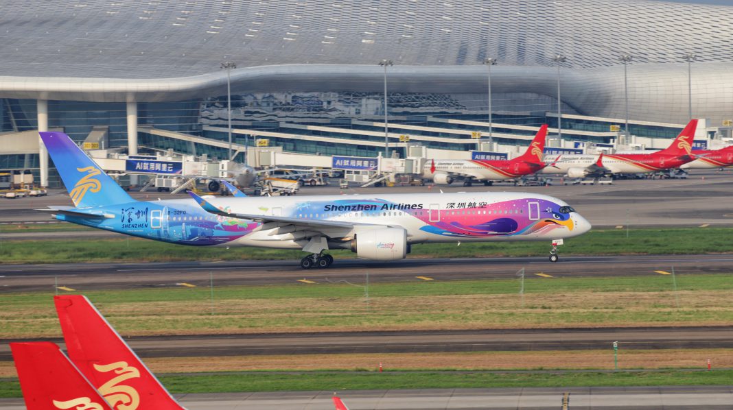 深航A350执飞伦敦航线 新开两条国际航线