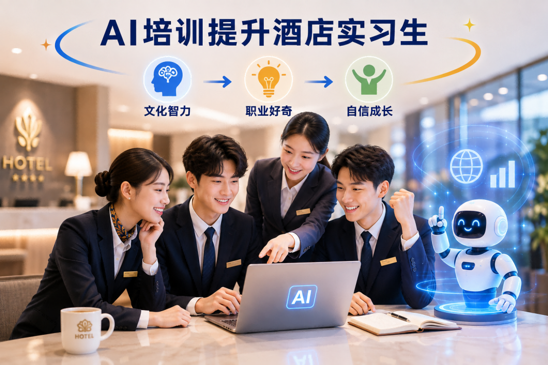AI培训提升酒店实习生文化智力 增强职业好奇与自信