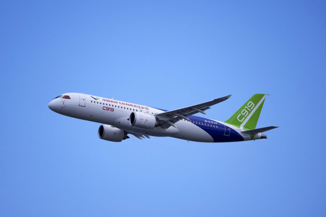 C919首次执行国际商业航班